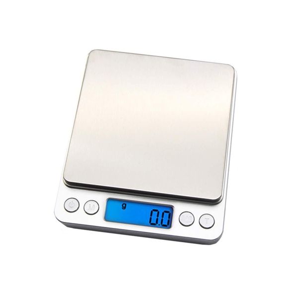 2 pcs LCD Portable Mini Electronic Digital Scales 3000g/0.1g Pocket Case Postal - Picture 4 of 16